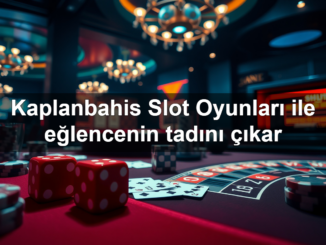 kaplanbahis slot oyunlar ile e lencenin tad n kar 1783296594495